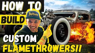 How To Build Flame Thrower Exhaust!!!  (Stand Alone Ignition System)