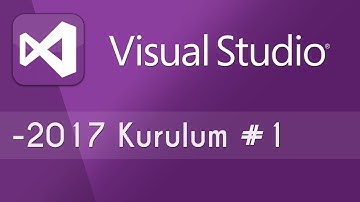 Microsoft Visual Studio 2017 Kurulum #1 [ C# Form ]
