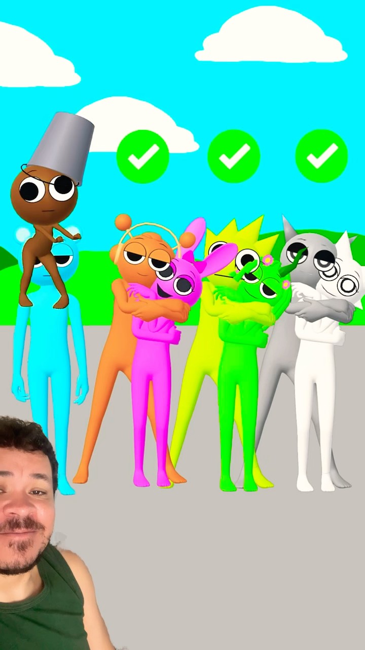 SERÁ QUE TODOS ELES ARRUMARAM UMA PARCEIRA? #mayumigames #sprunki #shortsvideo #youtubeshorts