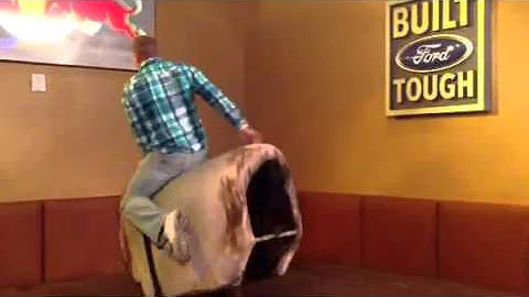 My son in law Nathan Bonner Bull ridding