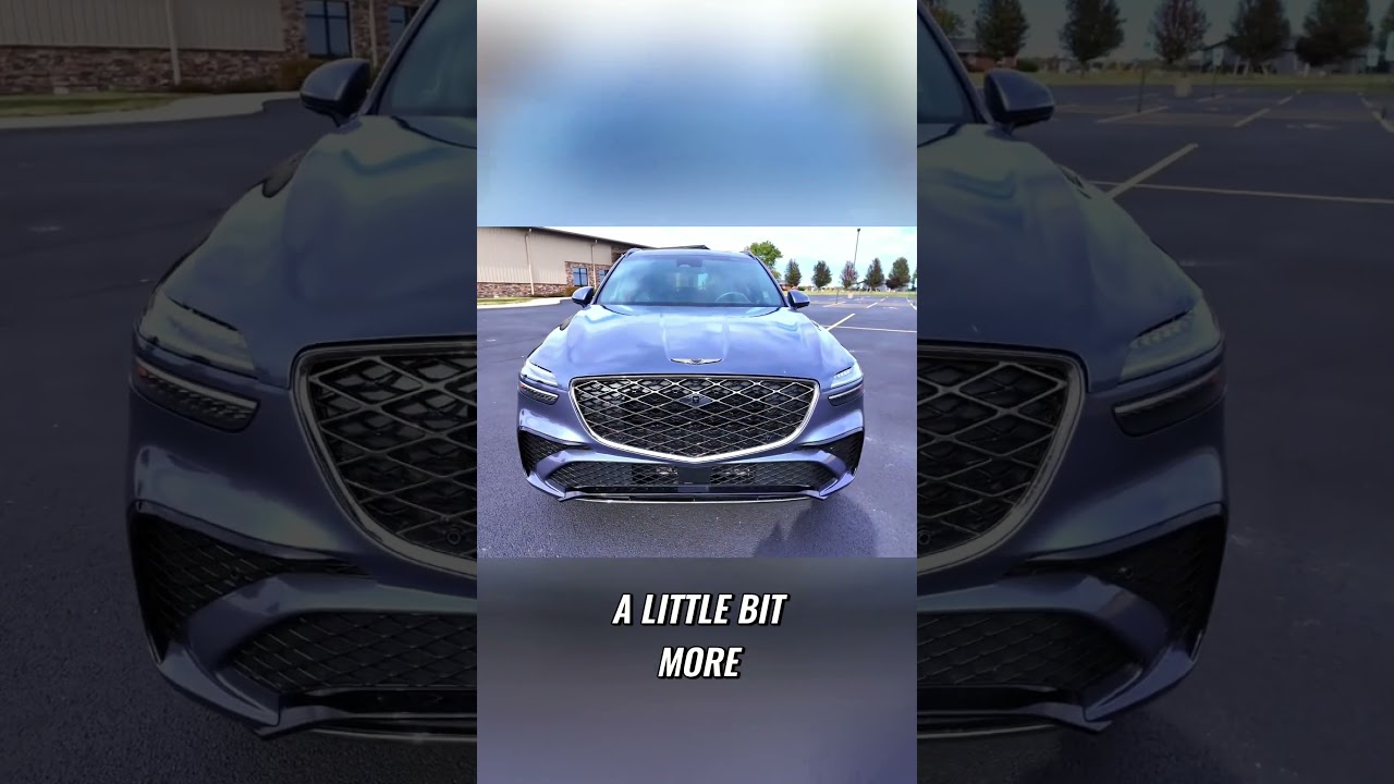 GV70 преобразился: решетка радиатора Matrix и микролинзовые фары!