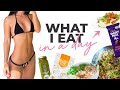 WHAT I EAT IN A DAY TO MAINTAIN MY PHYSIQUE | INTERMITTENT FASTING!