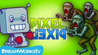 Robot vs Zombies  | PIXEL VS PIXEL screenshot 2