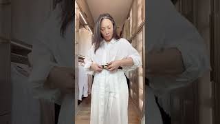 Styling a White Shirtdress #shorts