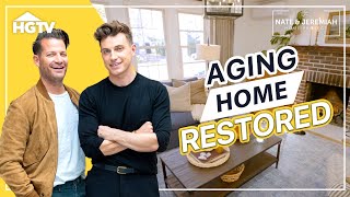 Aging Family Home Gets a Total Makeover for Growing Teens | The Nate \& Jeremiah Home Project | HGTV