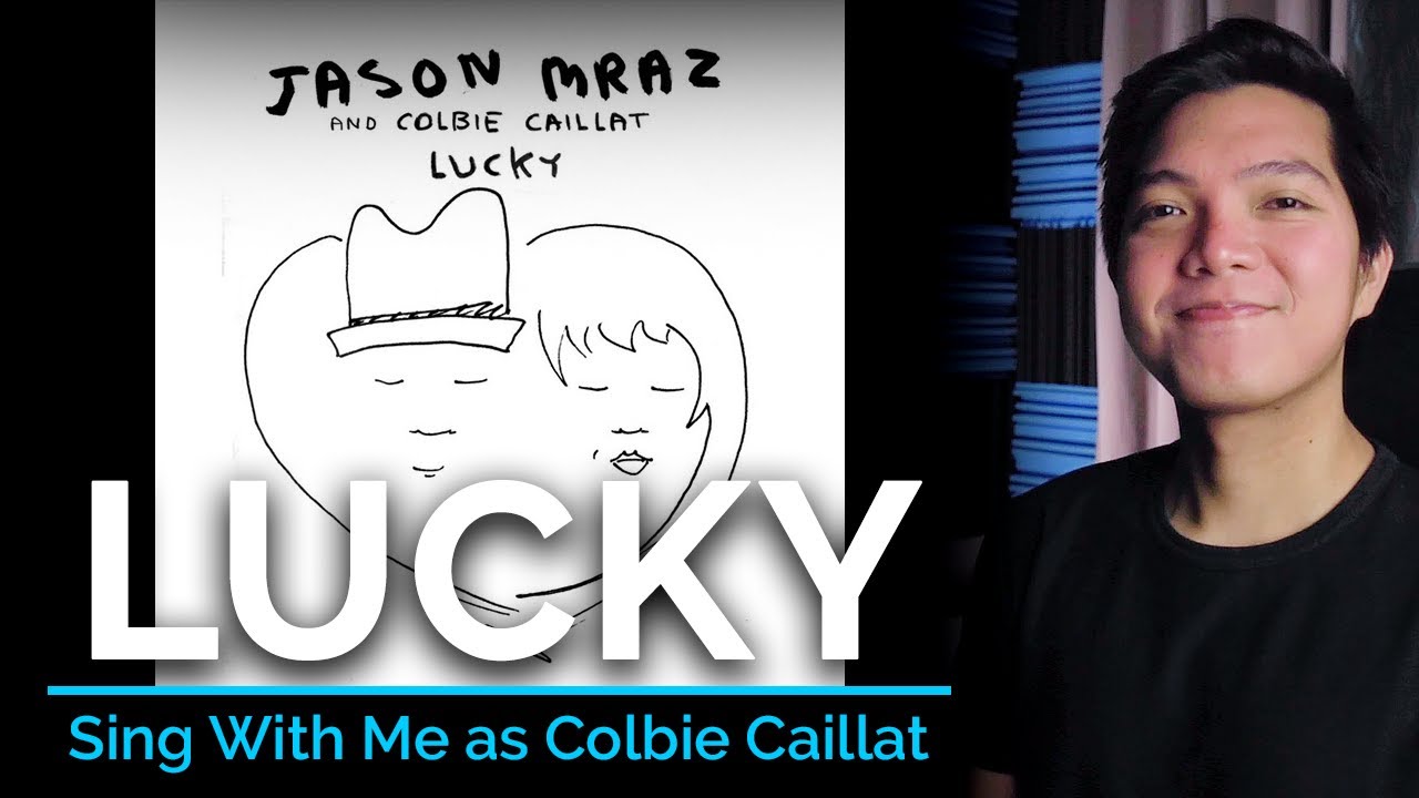 Lucky Male Part Only   Karaoke   Jason Mraz ft Colbie Caillat
