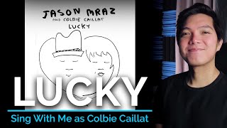 Lucky (Male Part Only - Karaoke) - Jason Mraz ft. Colbie Caillat chords
