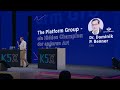 Dr. Dominik Benner K5-Keynote Speech: The Platform Group als Hidden Champion | The Platform Group