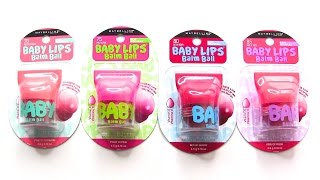 NEW Maybelline Baby Lips Balm Ball | Swatches + First Impressions