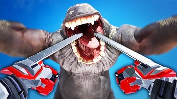 Giant Mech DESTROYS Kaiju - Kaiju Battle Simulator VR