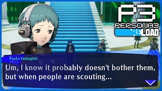 Unique dialogue if you LEAVE someone in Tartarus - Persona 3 Reload