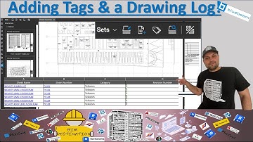 How to Tag Drawings in Bluebeam Revu | Create Sets, Drawing Log & Hyperlinked Exports | BIM Workflow