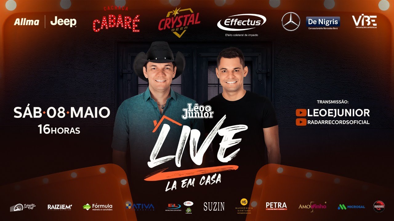 Léo e Júnior - LIVE LA EM CASA 2 