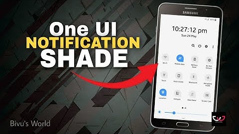 How to install ONE UI Notification Panel on Any ANDROID 2020 🔥