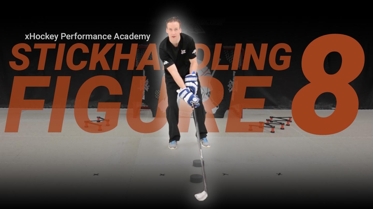 Stickhandling Progression 1 Figure Eight xHockey Performance