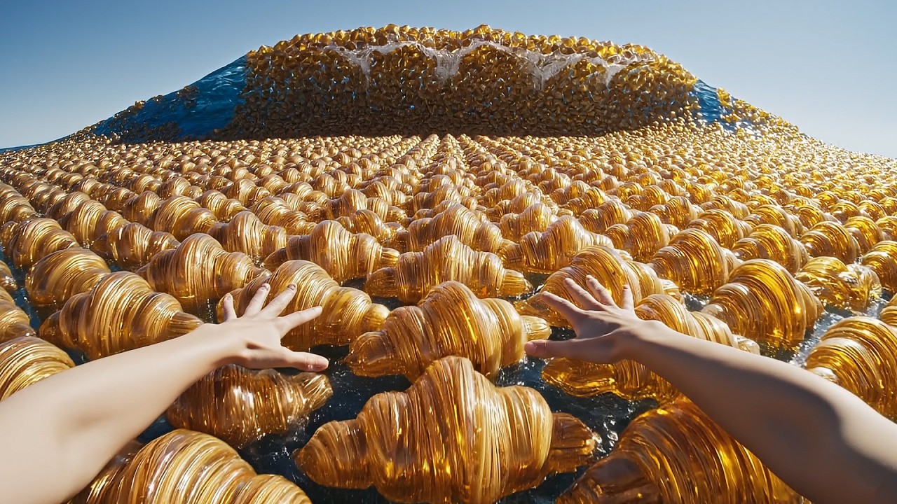 Which Crazy Ocean Would You Swim In? 🥐 | Oddly Satisfying Cinematic AI ASMR