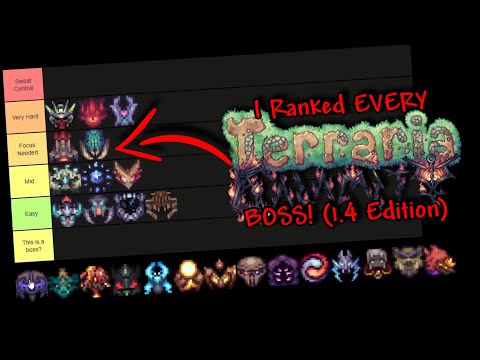 Tier list of every single calamity boss (with explanations)