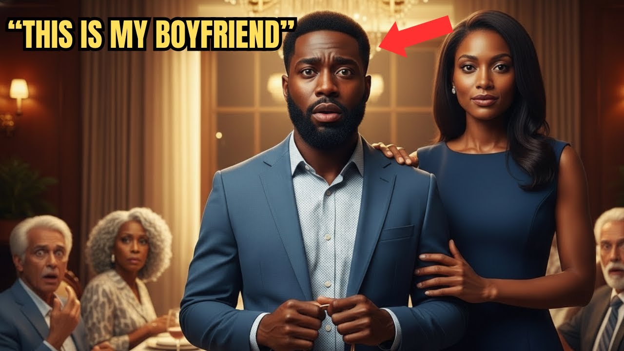 A Black Single Dad Thought It Was Just a Business Dinner—Until His CEO Introduced Him as Her man.