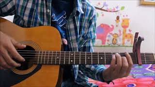 Video thumbnail of "Jeene Bhi De Duniya hume ( Ishq Gunnah ) Dil Sambhal Ja zara - Guitar cover lesson hindi chords"