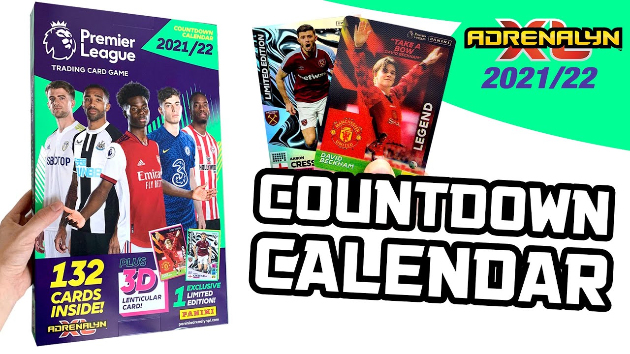  FIRST LOOK Panini ADRENALYN XL Premier League 2021 22 COUNTDOWN 