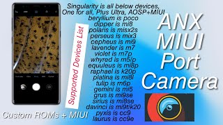ANX Camera for Redmi Note 7/7S/7Pro/5Pro/6Pro/Poco F1/K20 Pro/Mix3/Mi9/Cc9/Cc9E/Mi8 etc | how to use screenshot 5