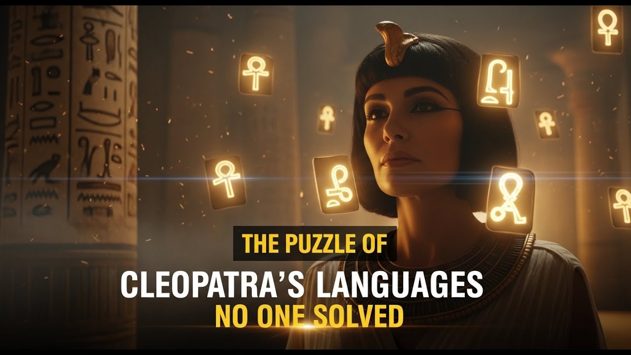 Cleopatra's Language 'Puzzle': The Secret to Her Power 😲🇪🇬 | The Polyglot Queen | HistroTook