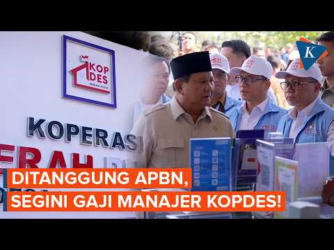 Gaji Manajer Kopdes Merah Putih Dibayar APBN Via PT Agrinas Pangan, Ini Besarannya!