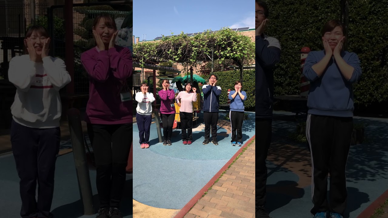 やなぎ幼稚園　りす組のみなさん　げんきにすごしていますか。