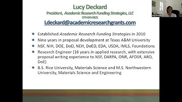 Developing Strong Proposals to Fund Your Research