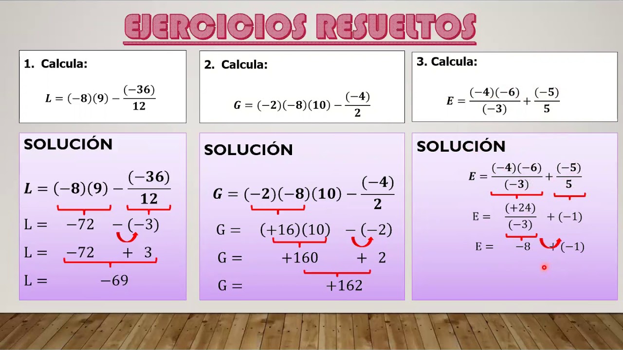 Multiplicación y Division en Z 5to grado de primaria - YouTube