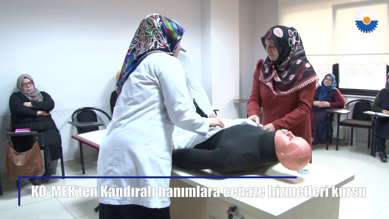 KO-MEK'ten Kandıralı hanımlara cenaze hizmetleri kursu