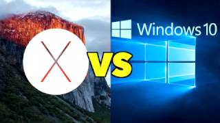 Mac OS X vs Windows 10 Speed Test