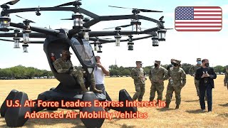 U S  Air Force leaders express interest in advanced air mobility vehicles