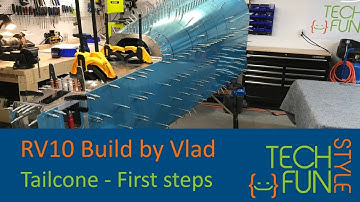 RV-10 - Tailcone assembly. First steps.