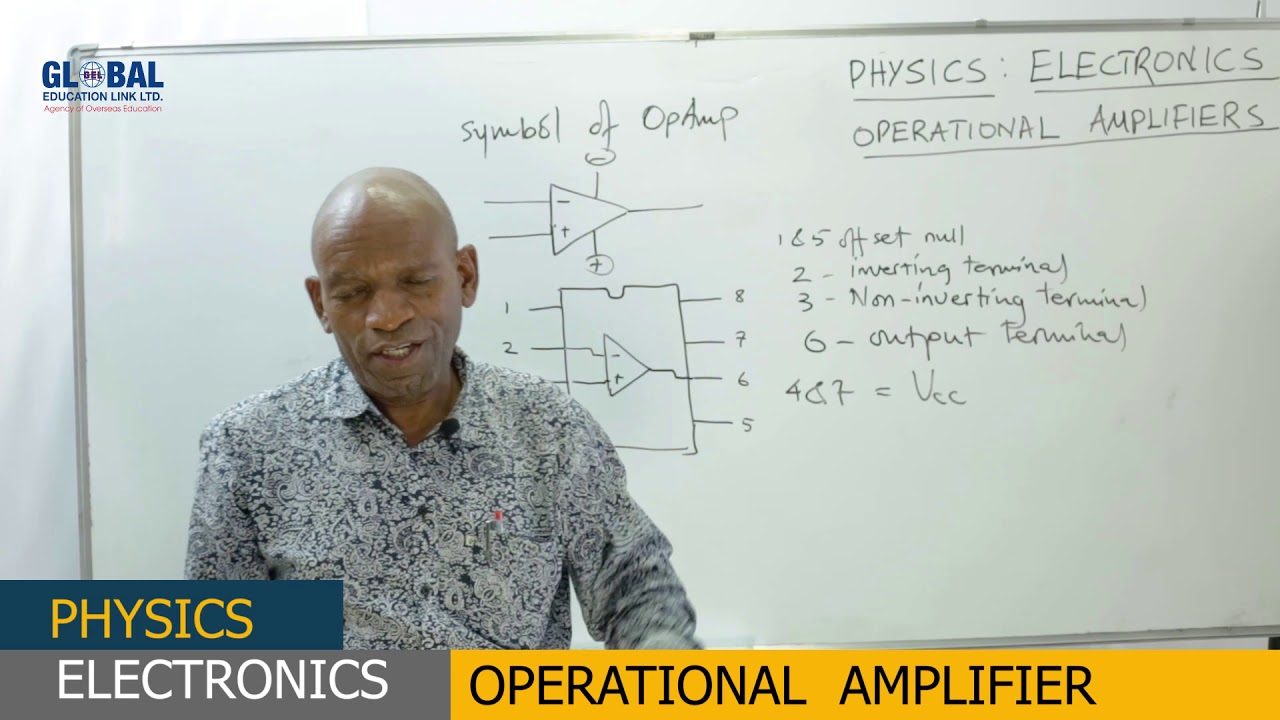 DARASA ONLINE EPISODE 170 PHYSICS   ELECTRONICS OPERATIONAL AMPLIFIER