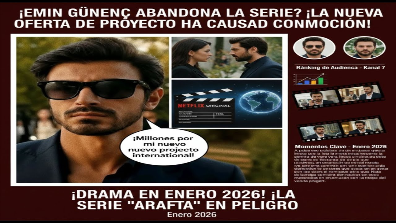 Эмин Гюненч покидает сериал? Новое проектное предложение вызвало фурор!