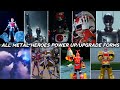 All Metal Heroes Power Up/Upgrade Forms (Jiraiya - Robotack)