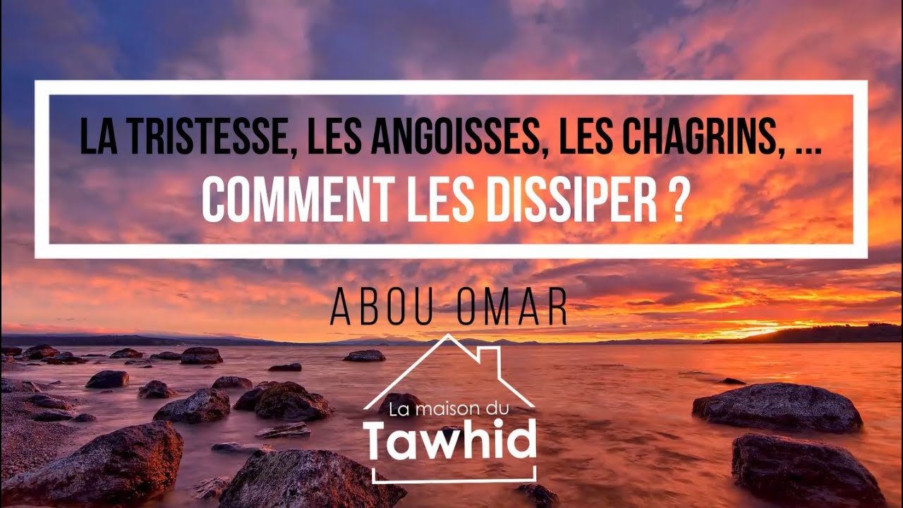 La tristesse, les angoisses, les chagrins, ... Comment les dissiper ?