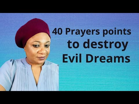 40 poin doa untuk menghancurkan Mimpi Jahat