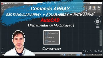 AutoCAD | Comando ARRAY - Ferramentas de Modificação [Vídeo 15]