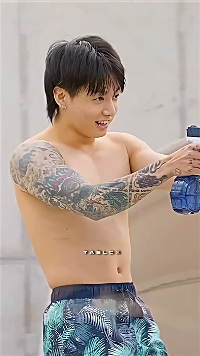 Muka ga singkron sama tato 😭🤣 #jungkook #bts #btsedits