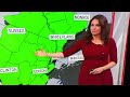 Maria LaRosa {NBC 4} already getting into Christmas mode, w/a TIGHT fitting, RED dress. {12/10/23}