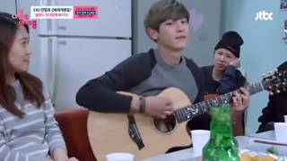 Chanyeol singing 