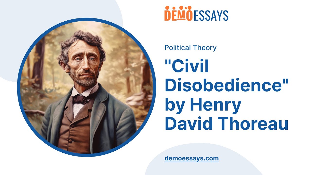 henry david thoreau essay on civil disobedience pdf