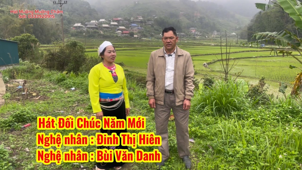 NGHỆ NHÂN ĐINH THỊ HIÊN VÀ BÙI VĂN DANH HÁT CHÚC NĂM MỚI QUÁ HAY | HÁT MƯỜNG