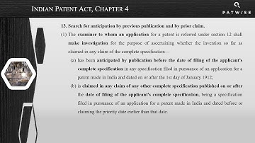 Patent Agent Examination Video Series_Publication & Examination of Patent - Chapter IV