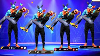 HIP HOP AND NEW EMOTE PRESET ALIGHT😈💥MOTION FF💥🎶||🤡 PANDA🤡-DESIIGNER || JEDAG JEDUG👀 VIRAL