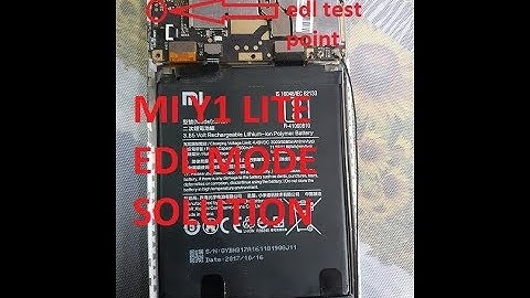 MI Y1 EDL MODE SOLUTION