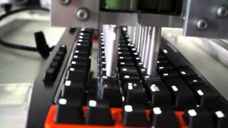 Logitech QA Testing on a G710 Keyboard