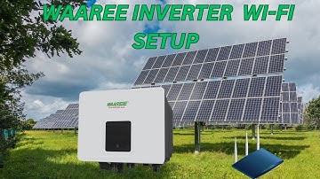 Waaree Inverter Wi-Fi Setup | Waaree Inverter Wi-Fi Configuration.     